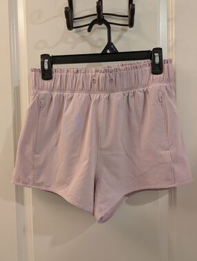 Lilac Lined Mondetta Athletic Shorts